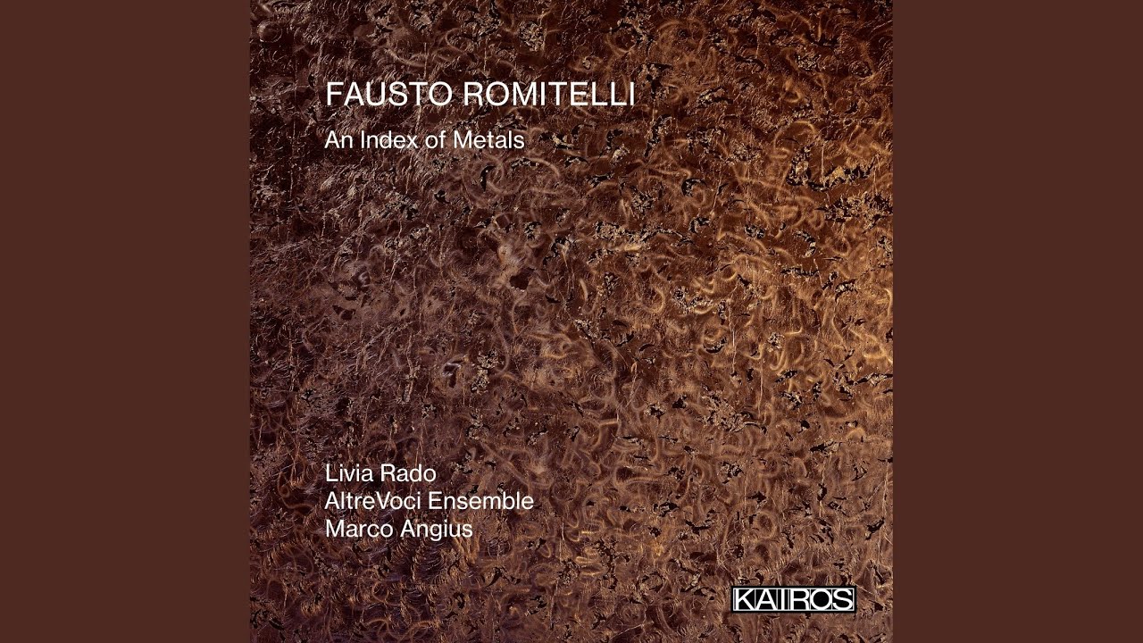 Watch An Index of Metals (2003) for soprano, ensemble, electronics and Multi-Projection: Adagio (Live) on YouTube