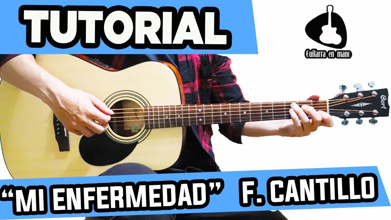 Como tocar MI ENFERMEDAD en Guitarra  FABIANA CANTILO! Tutorial FÁCIL!! (Calamaro Los Rodriguez)