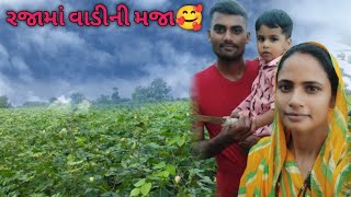 Village farmer life vlogsGujrati daily vlogsDivyesh and family lifeGujrati vlogs