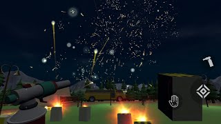 Fireworks 3D simulator game play 2025 || Diwali festival fireworks show... screenshot 3