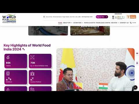 World Food India 2025 Website Goes Live Your Gateway to Food Innovation
