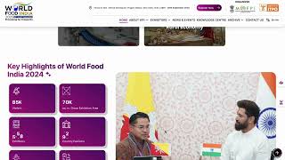 World Food India 2025 Website Goes Live: Your Gateway to Food Innovation