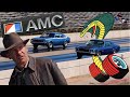 1969 Mustang Super Cobra Jet vs 1971 AMC Hornet SC360 - Stock Drag Race