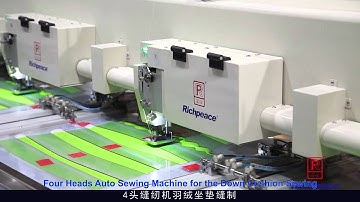 Getonagain Multi-Heads Auto Sewing Machine - Garment Application