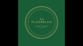 422 At The Lake- A4 Floorplan