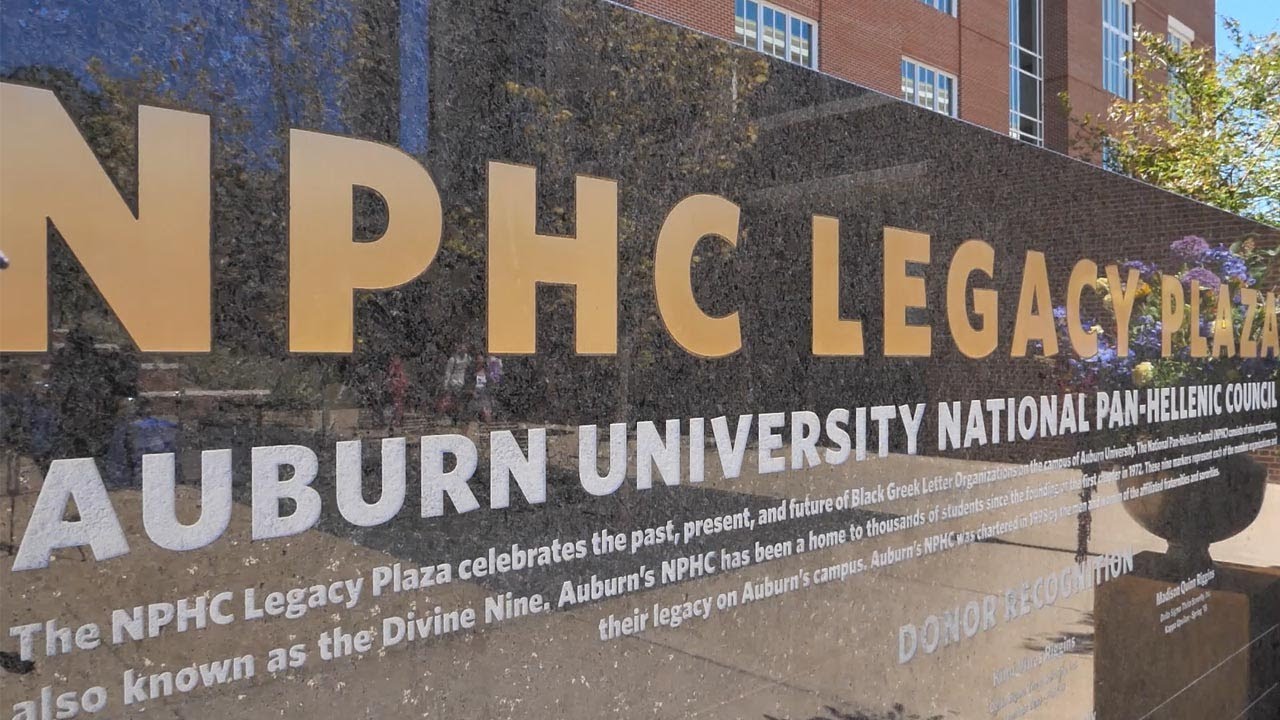 National Pan-Hellenic Council Legacy Plaza unveiled - YouTube