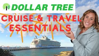 Budget Friendly Dollar Store Travel & Cruise Essentials to Bring on Your Next Vacation for cheap 4k