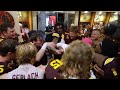 Coach Fleck Honored With Game Ball for 100th Career Win