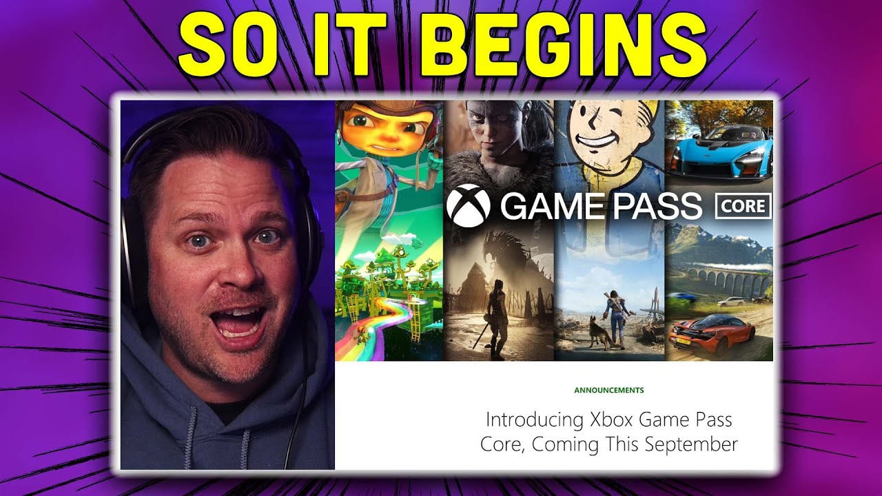 Tech News - Microsoft introduces Xbox Game Pass Core