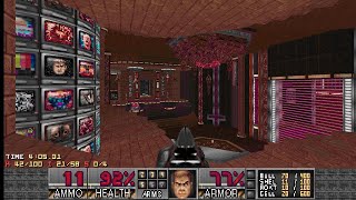 Doom 2 - Duality (Map 4: Crosshair Crypt): UV-Max (WAD Author: AshtralFiend)