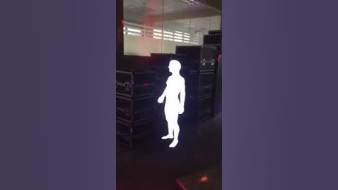 Holo net mesh with light