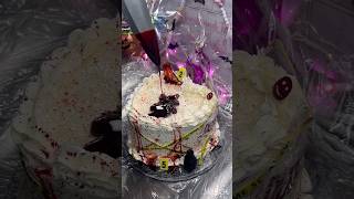Dexter Cake🩸💉 #fyp #dextermorgan #tutorial #cake #halloween #foryou #shorts #dexter Profile