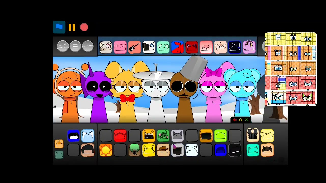 Sprunki Eve's Realm Official Mix