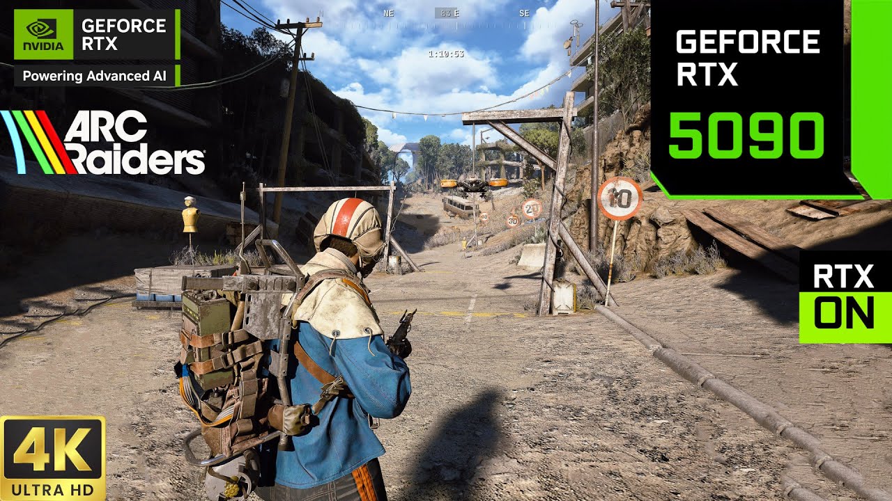 Arc Raiders Playtest - 4K Epic Settings Ray Tracing | RTX 5090 | 9800X3D