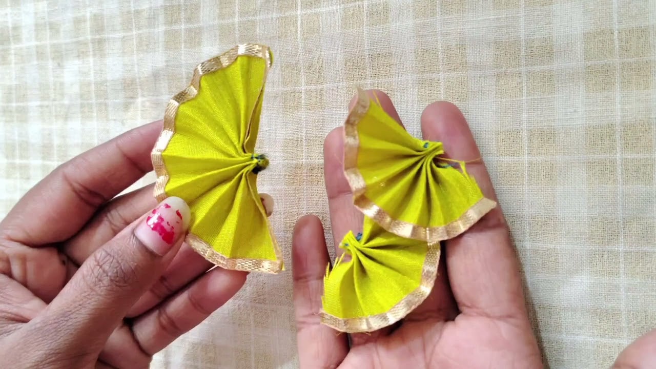 New design laddu gopal mukut making 🪷✨️laddu gopal pagdi #trending #diy #viralvideo #video #youtube