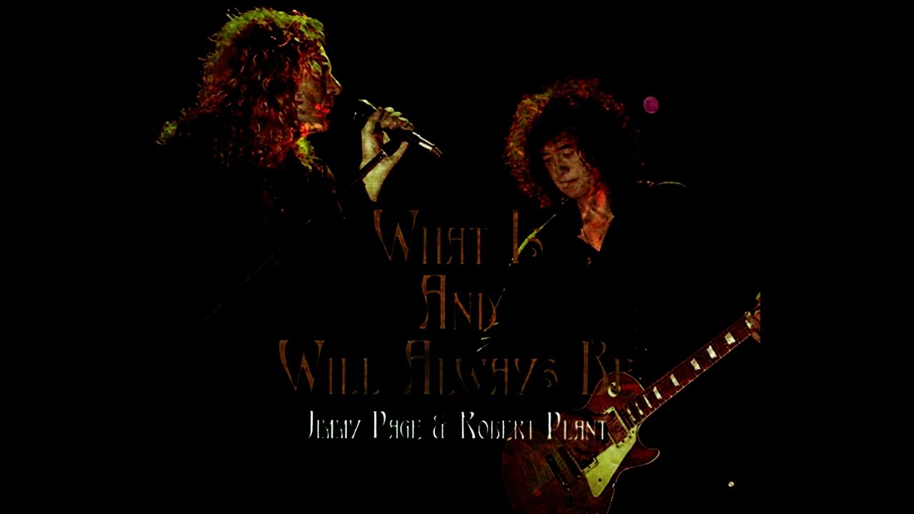 Jimmy Page & Robert Plant live at Fiddlers Green 1995 - YouTube