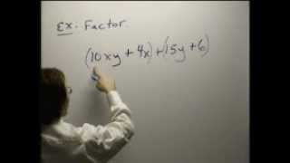 6 1 Greatest Common Factors and Factoring by Grouping part 2