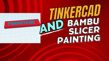 Tinkercad and Bambu Slicer Painting