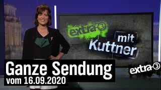 Extra 3 vom 16.09.2020 mit Sarah Kuttner