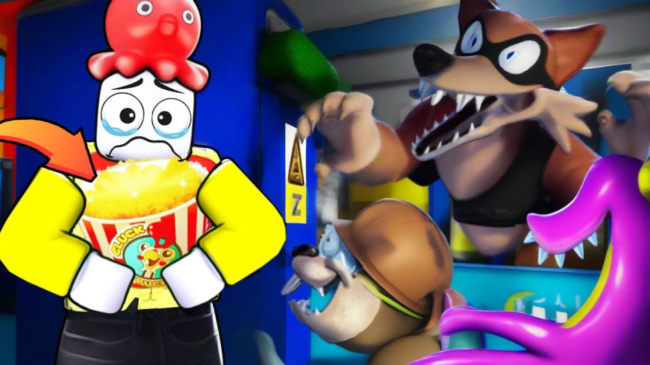 恐怖のモンスター『クラッキーズ』からチキンを奪って脱出しようロブロックス【 Roblox 】