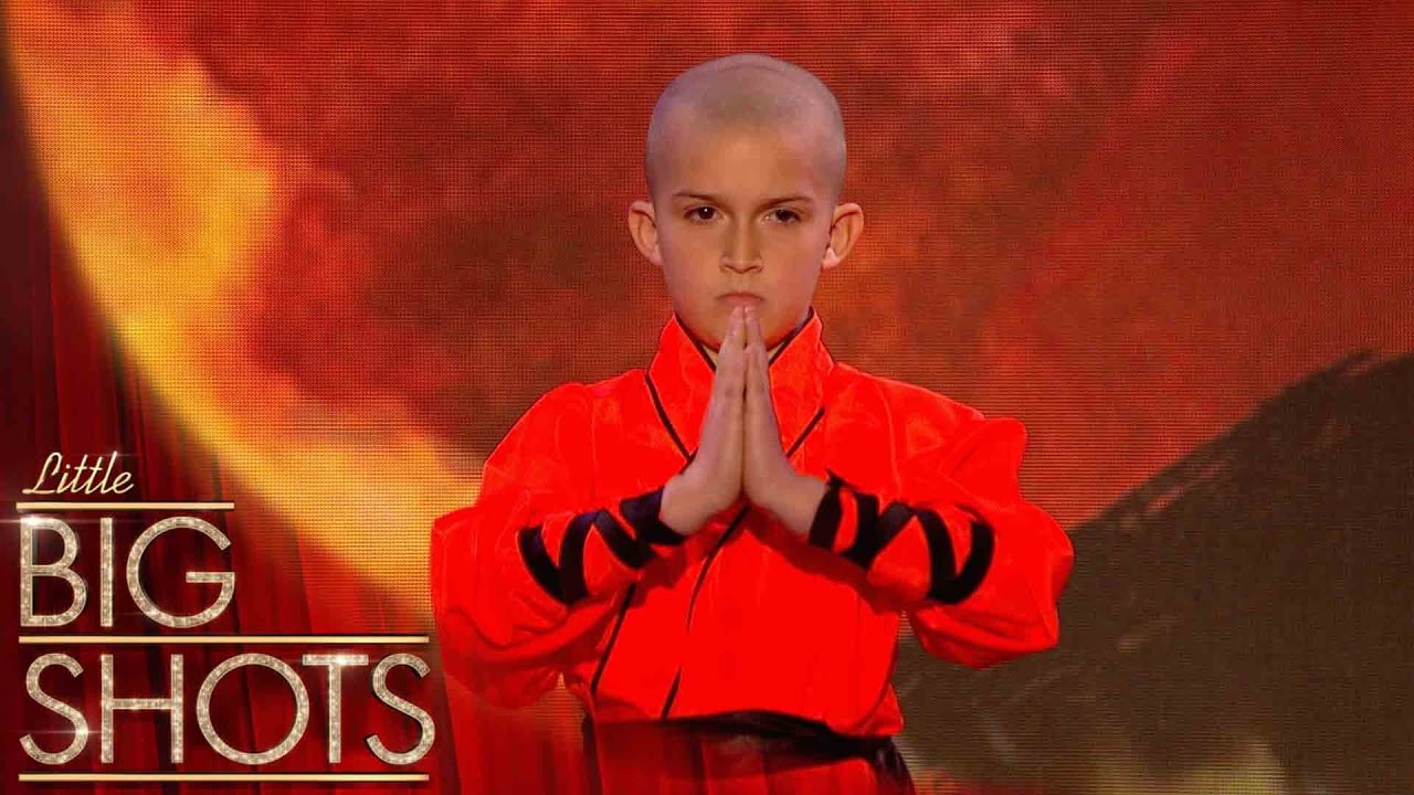 Shaolin Kung Fu Warrior stuns the audience | Little Big Shots