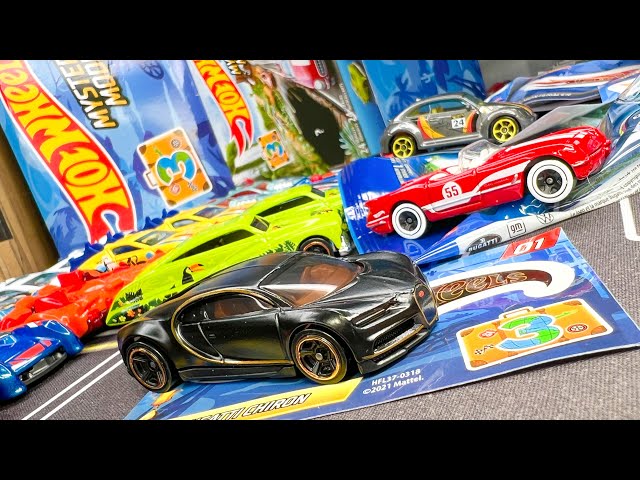 Coffret de 10 voitures Hot wheels Mattel Modèle aléatoire