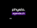 Application suisse pour physiothrapeutes  physioagendach