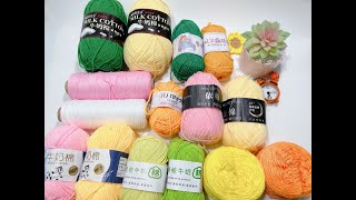 NHẬP MÔN HỌC ĐAN MÓC LEN /NHỮNG LOẠI LEN SỢI CƠ BẢN / HỌC ĐAN MÓC LEN CƠ BẢN / GIỚI THIỆU VỀ LEN