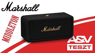A leghangosabb "kis" Bluetooth hangszóró amit eddig kipróbáltunk: Marshall  Middleton - YouTube