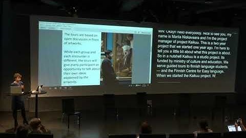 The Concluding seminar of Opening (Avaus) project 14.9.2020