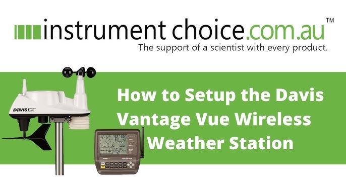 Davis Vantage Vue Weather Station with WeatherLink Console - Vernier