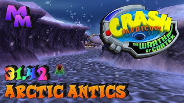 Crash Bandicoot: The Wrath of Cortex - Arctic Antics - 31.42 [PAL PB]