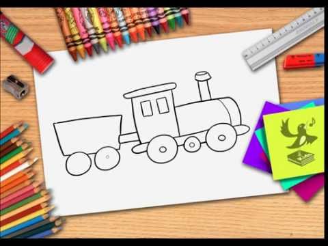 Hoe teken je een trein? Zelf treinen leren tekenen