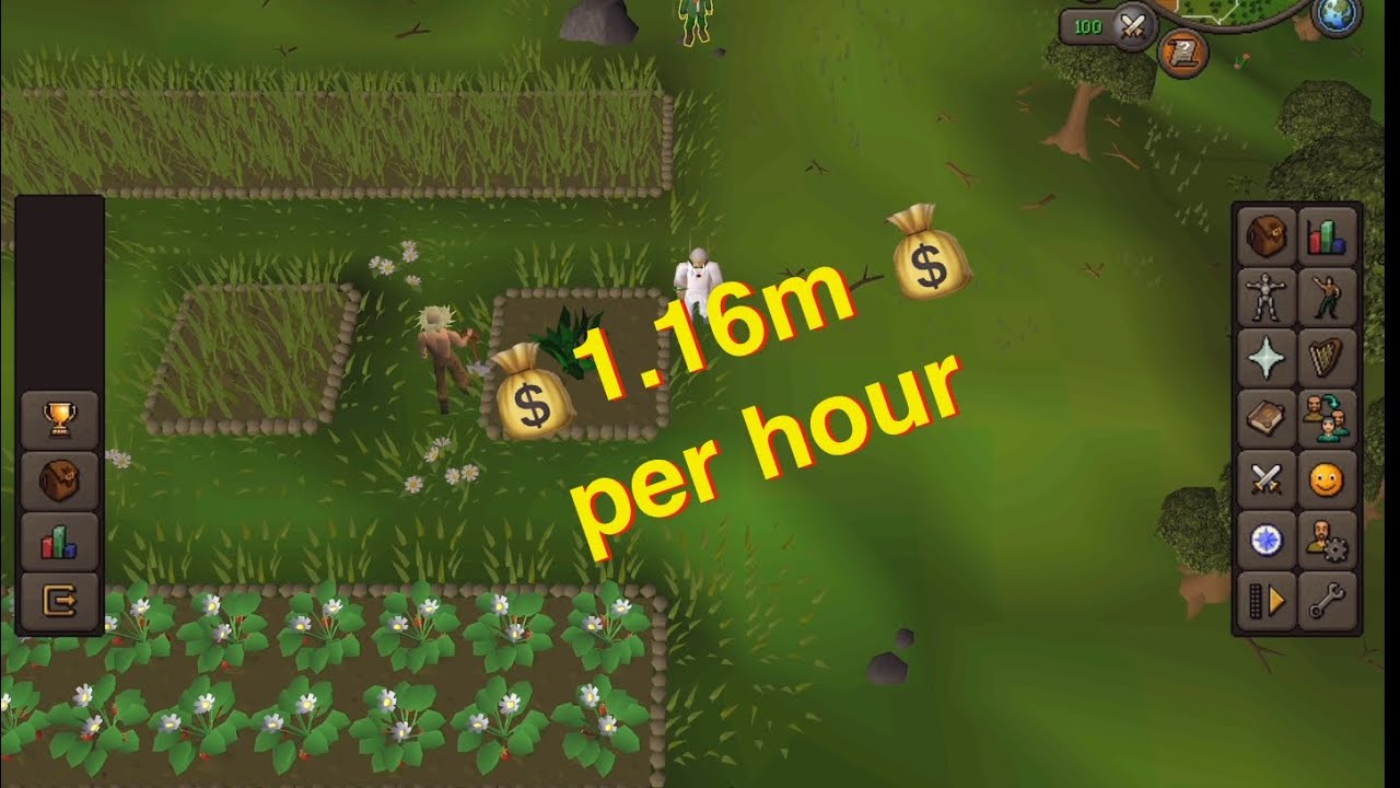 OSRS Mobile Лучший способ заработка