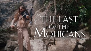 Unforgettable Violin Performance: Last of the Mohicans near a Breathtaking Waterfall