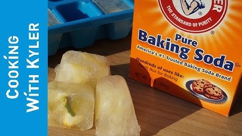 Wait, what?  These vinegar ice cubes are for what?