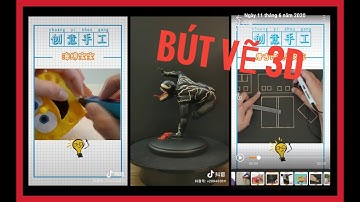 Tik Tok | Bút vẽ 3D quần què gì cũng vẽ được