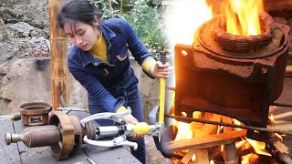 Genius girl fixes 1989 alternator, fan promises to fix it and send me sausage! ｜Lin Guoer