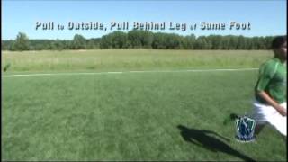 Outside Foot V Pull Behind Leg