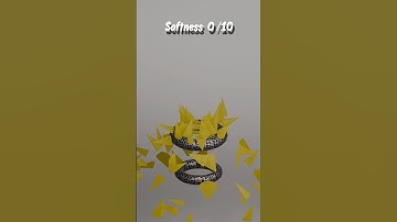 0/10 vs 10/10 Soft Jelly Simulation 💦🔥 #minecraft #blender3danimation #animation