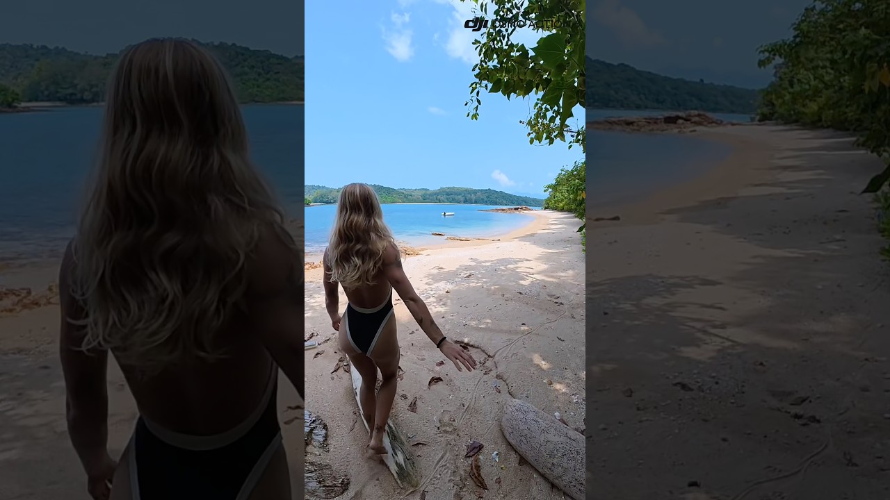Testing the DJI Osmo Action 6 on the water! 🌊📸 #DJI #osmoaction6