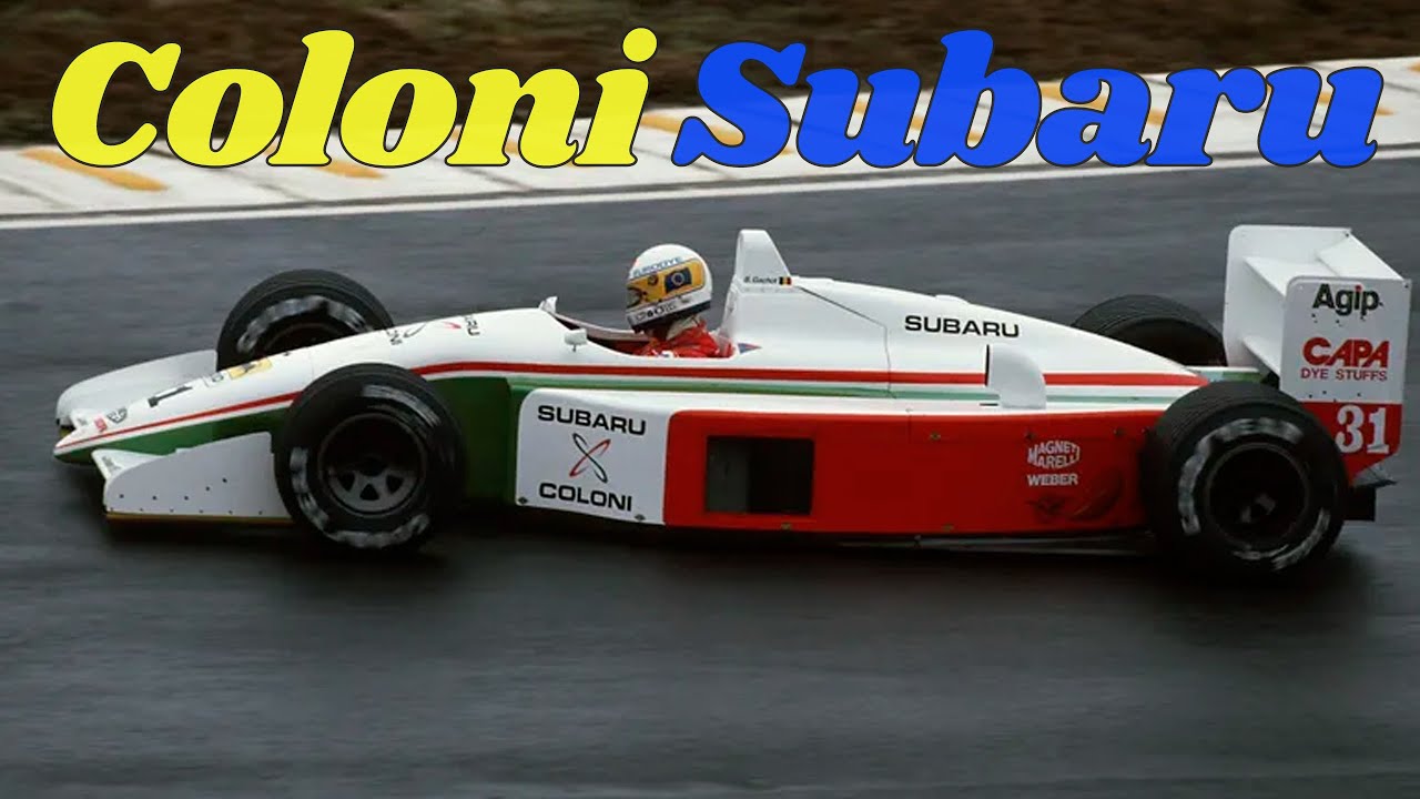 Un SUBARU 🔵 en la Fórmula 1, la historia de COLONI 🟡 - YouTube