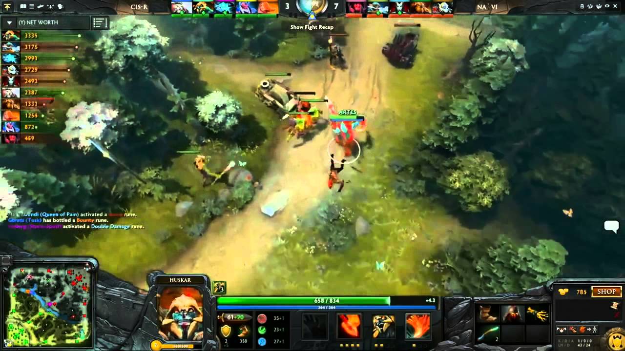 DOTA 2 NaVi vs CIS Rejects MLG World Finals 2015, European Qualifiers, Quaterfinals, Game