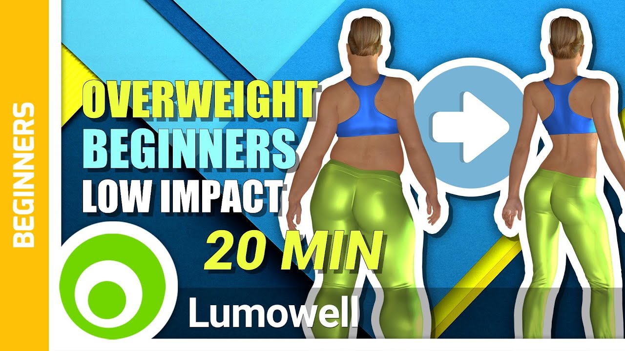 Overweight Beginner Low Impact Workout | Burn 250 Cals In 20 Mins At ...