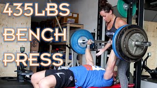 435Lbs On Bench Press Furious Pete
