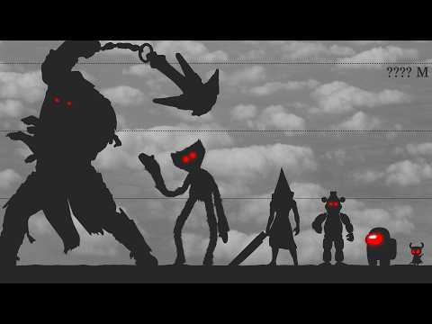 Video Game Monsters are BIGGER Than You Think | Size Comparison (Real Scale) thumbnail