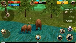 Wild Bear Simulator 3D Android Gameplay HD #1 screenshot 5