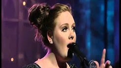 Adele Chasing Pavements Live Debut on The Late Show with David Letterman ,#Adele