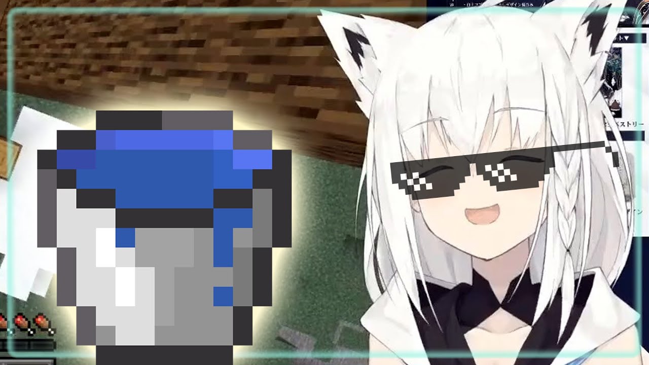 Фубуки Сираками, мастер Майнкрафта [Hololive RU SUB]