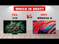 TCL C7K vs Sony Bravia 9 – Ultimate OLED/QLED TV Comparison 2025 | Which TV Wins?